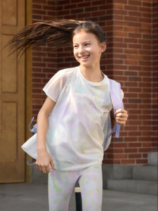 moodytiger | Moisture Wicking Breathable Girls Summer T-Shirt Set