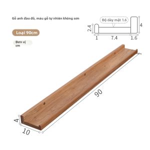 YANPU | Kệ Treo Tường Gỗ Cứng