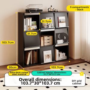 MEISD | Vintage Combined Display Bookshelf