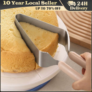 Stainless Steel Cake Cutter Triangular Dessert Holder Cake Slicer and Lifter Kitchen Baking Supplies Baking Tools Food Gripper Cake Slicer Cutter Stainless Steel Cake Server Cake Pie Slicer Pastries Divider Desserts Lever For For Cakes Pie Desserts
