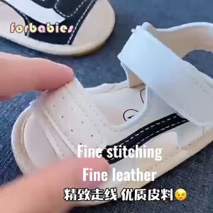 Sandals for baby Fashion Simple sandals Soft Rubber Sole Infant Toddler Anti-Slip Newborn baby shoes