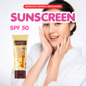 BUY 3 TAKE 2 Sunscreen Collagen High Protection SPF 90 PA+++ Waterproof and Sweatproof for Outdoor Use