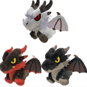 New Monster Hunter Deformed Plush Toys Figurines Souvenirs Gifts