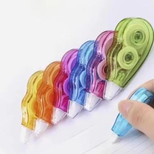 Bộ 6 Băng Xóa Cơ Học Kawaii Thiết Kế Dễ Thương Dùng Trang Trí Nhật Ký Và Đồ Dùng Học Tập