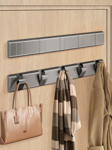 Invisible Foldable Clothes Hook Bathroom Wall Mounted Series Hooks Space Aluminum No Drilling Required Fixed Hook