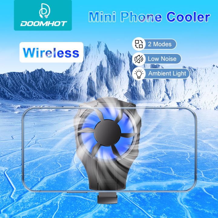 DoomHot 2 In 1 Mobile Phone Radiator Semiconductor Fast Cooling And ...