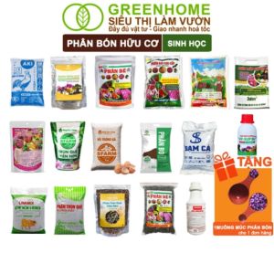 Phân Bón Hữu Cơ GreenHome Chuyên Dùng Cho Cây Ăn Quả Cây cảnh Hoa Kiểng
