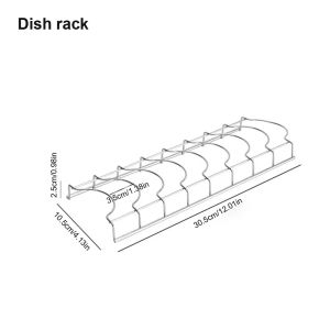 Stainless Steel Dish Drying Rack Bowl Rack Plate Rack Pot Cover Rack Kitchen Storage Organizer Kitchen Accessories