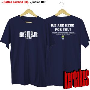 T-SHIRT KAOS PERSIB BOYS IN BLUE (katun combed 30s)