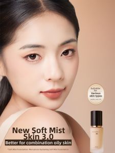 MORCANCOS | Moisture Soft Foundation Oil and Dry Skin Compatible Long-Lasting Concealment