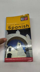 Essential Latin American Spanish (preloved Used Book)