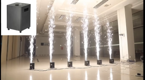 2PCS IN 1 CASE / Free Flying Case/Stage FX machine/wedding machine/waterfall machine/wedding/Event/Djsound/Clubs/Stage