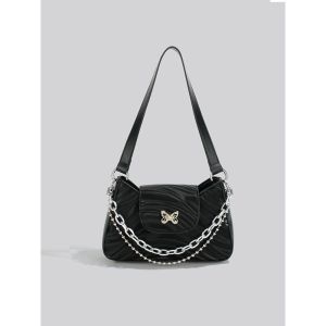 Tas Selempang Bahu Kulit Wanita Tas Hp Cewek Rantai Shoulder Bag GT 753