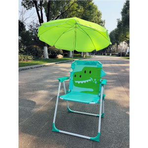 Bộ Ghế Dã Ngoại Gấp Đỡ Có Ô Che Nắng Cho Trẻ Em