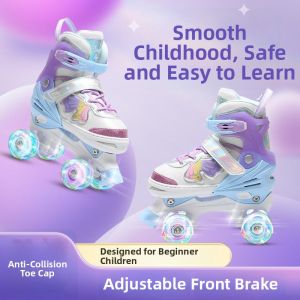 Colorful Adjustable Kids Roller Skates