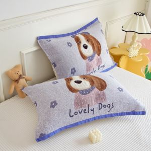 Khăn Trải Giường Bằng Vải Cotton Dày Thoáng Khí Thấm Mồ Hôi Cho Trẻ Em Và Người Lớn Dùng Cho Gối Và Khăn Trải Giường