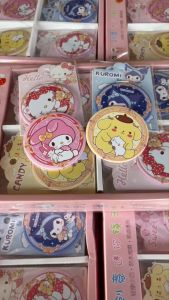 ยกกล่อง Sanrio 36 ชิ้น กระจกพกพาน่ารัก 6.5 cm ลายการ์ตูน ซานริโอ้ ของแจก ของชำร่วย คิตตี้ มายเมโลดี้ คุโรมิ ปอมปูริน