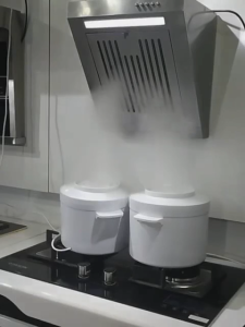 เครื่องดูดควัน 40CM 2900Pa ดูดควันแรง เสียงเบา แสงสว่าง LED ล้างง่าย ใช้ได้ทั้งบ้านและธุรกิจ 250W Tixx kitchen hood รับประกัน 10 ปี