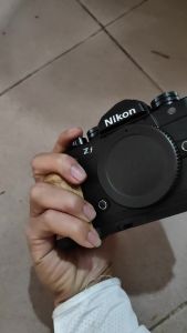 NEW wood L Type Bracket Tripod non-slip Ball head Quick Release Plate Base Grip Handle For NIKON Z-F ZF camera Arca-Swiss RRS