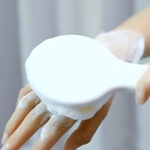 [loveme258]Long Handle Bath Brush Back Rub Back Bath Scrub Magic Massage Shower Brush Bathroom Tool Body Cleaning长柄洗澡刷