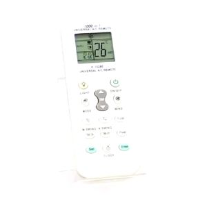 GSE Universal LCD A/C Muli Remote Control Controller for SamSung/ Kolin/ Koppel/ LG/ Media/ TCL Ect Can Controlled Aircon of 1000 World-renowned Brands Convenient Set Up and Operation