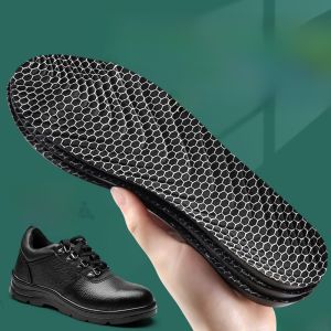 LINGMIAO | Durable Anti-Wear Anti-Foot Pain Anti-Blister Long-Hour Standing Comfortable Thick Shock-Absorbing Anti-Odor Mens Insoles