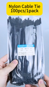 100pcs Multipurpose Nylon Cable Tie Heavy Duty Self Locking Zip Ties Cable Strap For Cables