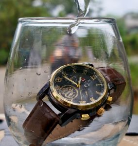 Jam Tangan Pria JSON Tali Kulit  Kualitas Terbaik Tahan Air Anti Baret kuat Motif Arab BISA COD