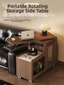 Puang | Rotatable Mobile Side Table