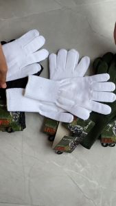 [ Rp 140.000 / Lusin  (12 pasang) harga GROSIR ] SARUNG TANGAN ARMY POLOS TEBAL