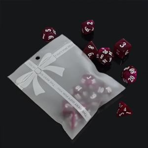 Blend Color Acrylic Material Dice Set Games Digital Dice DND RPG MTG Role-playing Board Game 7Pcs/Set Dice KTV Bar Club Dice Set