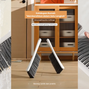 ECOCO Multifunctional Dust Removal Brush - Sikat Penyapu Tempat Tidur Rumah Tangga Sikat Bulu Lembut Tempat Tidur Sapu Debu Sofa Pembersih Debu Sikat Pembersih Sapu
