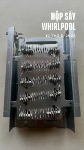 Hộp trở máy sấy Whirlpool Speedqueen Kenmore Maytag / Hộp đốt nhiệt / Lò xo nhiệt
