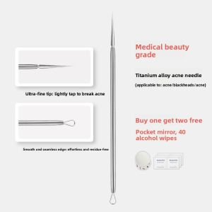 CHUBEISHI | Fat Granule Removal Needle for Eye Area Acne and Blackhead Extraction