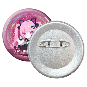 Custom Printing Colorful Laser Flash Badge