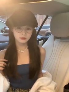 🔥Cc.👍Cat Eye Frame Glasses Women Anti Blue Light Color Changing Glasses Retro Optical Glasses