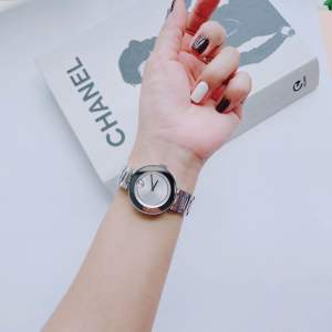 ĐỒNG HỒ ĐÔI CHÍNH HÃNG Movado 3600257 & 3600433 Quartz White Dial Sapphire Silver Stainless Steel For Couple