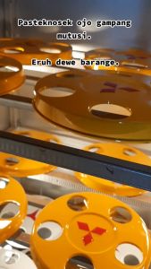 SEPASANG(2PCS) WHELDOP WILDOP WHELDOF DOP DONAT DOP RING WARNA DAN BIASA LUBANG 5 DAN 6 TERLARIS