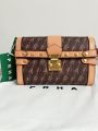 Tas PRAHA PRHA Vintage Coklat Coffe Tas Wanita Elegan Kokoh Kualitas Premium kd 118. 