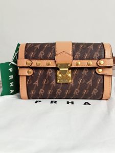 Tas PRAHA PRHA Vintage Coklat Coffe Tas Wanita Elegan Kokoh Kualitas Premium kd 118