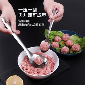 Stainless Steel Meatball Spoon