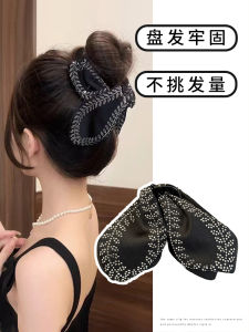 New Chinese Style Luxury Wheatstalk Triangle Clip Women Large Size Exquisite Hair Accessory Stylish Versatile Fashionable