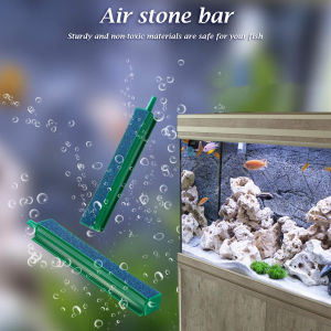 HATELI Fish Tank Air Bubble Air Stone Bars for Aquarium Air Stone Bar Hydroponics with Connectors