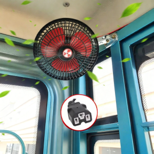 Qinju studio | Oscillating High-power Cooling Electric Fan