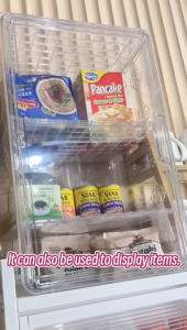 Z-Gadget⚡3/4/5 Layer Transparent Food Cover for Food Insulation Cover Dustproof for household kitchen food cover stackable and with removable partition