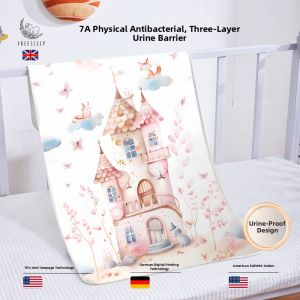 FREESLEEP | Waterproof Washable Breathable Infant Diaper Changing Pad Large Size