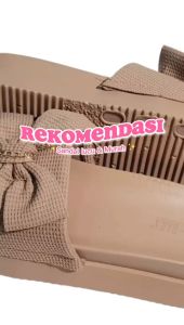 SANDAL WANITA BARA BARA SELOP TERBARU 2024 / SANDAL KARET WANITA KOREA KEKINIAN IMPORT MEWAH ELEGAN