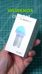 Wurkkos DL04 Mini Diving Flashlight Waterproof to 100 Meters 3000K Night Diving Beacon Light Outdoor Keychain Style
