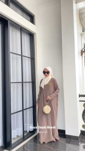 Abaya Basic Habibah: Pilihan Terbaik untuk Umroh & Daily Wear