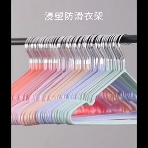 มากที่สุด เสื้อผ้าสแตนเลส สีสดใส พกพา กันผ้าลื่น กันลื่นไม่เสียรูป รับน้ำหนักได้ดี ไม้แขวน